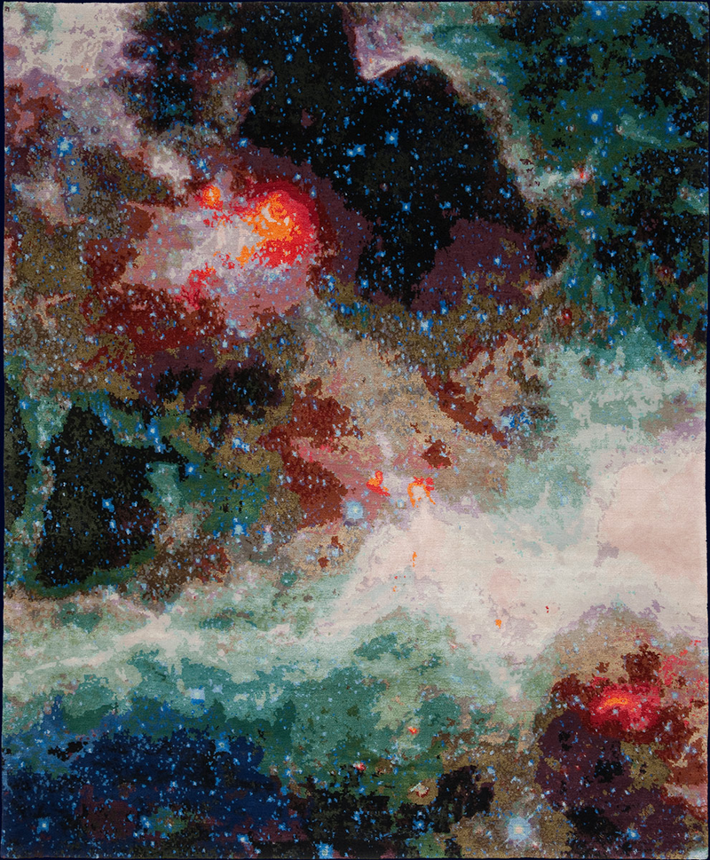 Illustration for article titled Skywalk Through Outer Space With These Celestial Carpets